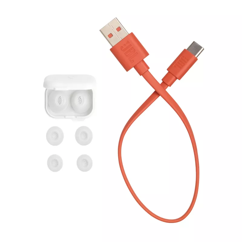 JBL Tune Flex 2 Headset True Wireless Stereo (TWS) In-ear Gesprekken/Muziek Bluetooth Wit