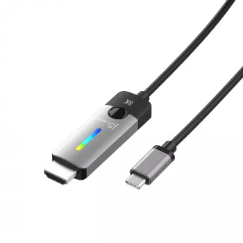 j5create JCC157-N USB-C naar HDMI 2.1 8K-kabel 1,79 m