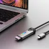 j5create JCC157-N USB-C naar HDMI 2.1 8K-kabel 1,79 m