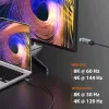 j5create JCC157-N USB-C naar HDMI 2.1 8K-kabel 1,79 m