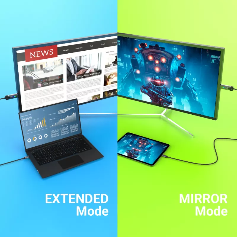 j5create JCC157-N USB-C naar HDMI 2.1 8K-kabel 1,79 m