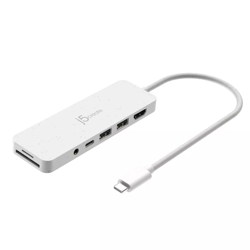 j5create JCD373EW - USB-C® Multi-Port Hub met Power Delivery