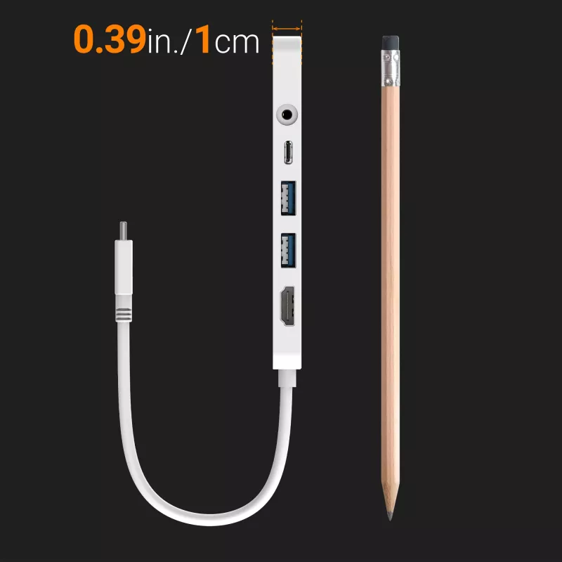 USB-C multi-adapter j5create JCD373-N 60W Power Delivery 4K