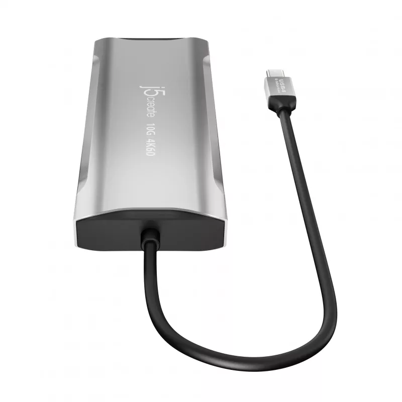 j5create JCD397-N 4K60 Elite USB-C Multi-Monitor Mini Dock Bedraad USB 3.2 Gen 1