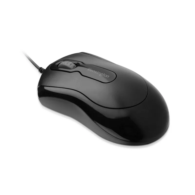 Kensington muis - in - a - Box bedraad, dubbelhandig, optisch, USB Type-A, 800 DPI, zwart