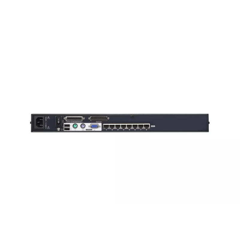 ATEN 8-poorts Cat 5e/6 KVM-switch, 1920 x 1200 pixels, Ethernet LAN, WUXGA, 5,1 W, zwart