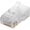 Microconnect KON503-10 draadstekkerverbinder RJ45 transparant