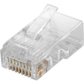 Microconnect KON503-10 draadstekkerverbinder RJ45 transparant