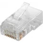 Microconnect KON503-10 draadstekkerverbinder RJ45 transparant