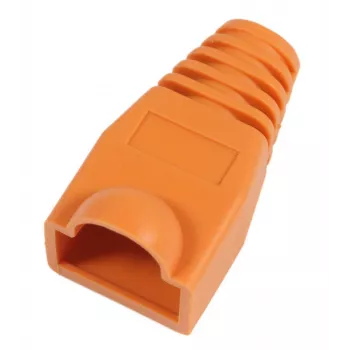 MicroConnect KON503O RJ45 trekontlastinghuls, oranje, 50 stuks