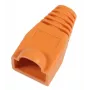 MicroConnect KON503O RJ45 trekontlastinghuls, oranje, 50 stuks
