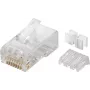 Microconnect KON505-10 stekkerverbinder RJ45 doorschijnend