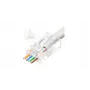 Microconnect KON505-50EZ stekkerverbinder RJ-45 transparant