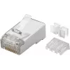 Microconnect KON506-10 stekkerverbinder RJ45 transparant