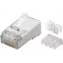 Microconnect KON506-10 stekkerverbinder RJ45 transparant
