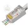 Microconnect KON506-50EZ draadverbinder RJ45 zilver
