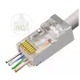 Microconnect KON512-50EZ stekkerverbinder RJ45 zilver