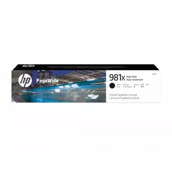 HP 981X hoge capaciteit zwart originele PageWide-cartridge