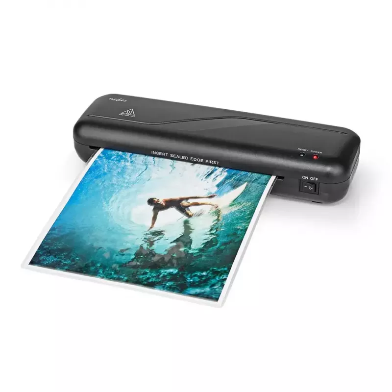 Laminator Nedis LAMI112BK4 hetelamineerapparaat, 230 mm/min, zwart