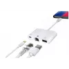 Microconnect LIGHT-HUB2 laptop-dock/poort-replicator Lightning wit