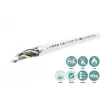 Cat6 F-UTP netwerkkabel 4x2xAWG23 LSZH wit 305m