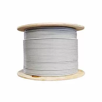 Cat6a U-FTP dual-netwerkkabel 4x2xAWG23 LSZH wit