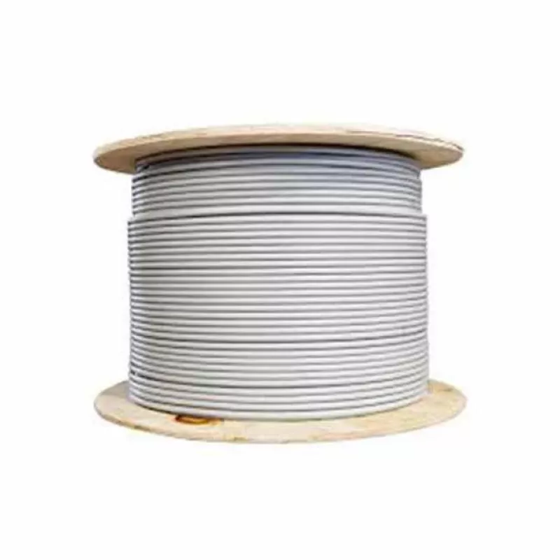 Cat6a U-FTP dual-netwerkkabel 4x2xAWG23 LSZH wit