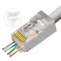 Lanview LVN125310 RJ45-kabelverbinder, transparant