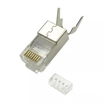 Lanview LVN125415 RJ45-kabelstekker, metaalkleur