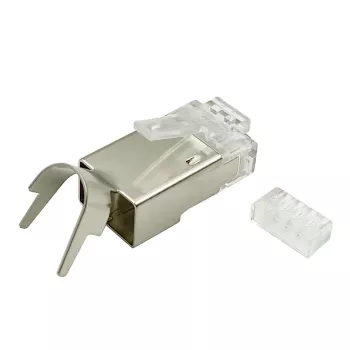 Lanview LVN125415 RJ45-kabelstekker, metaalkleur
