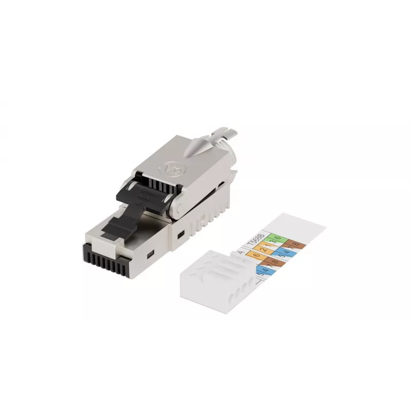 Lanview LVN125417 Draadverbinder RJ45 zink