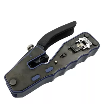 Lanview LVN125456 Kabelkrimptang krimpgereedschap zwart
