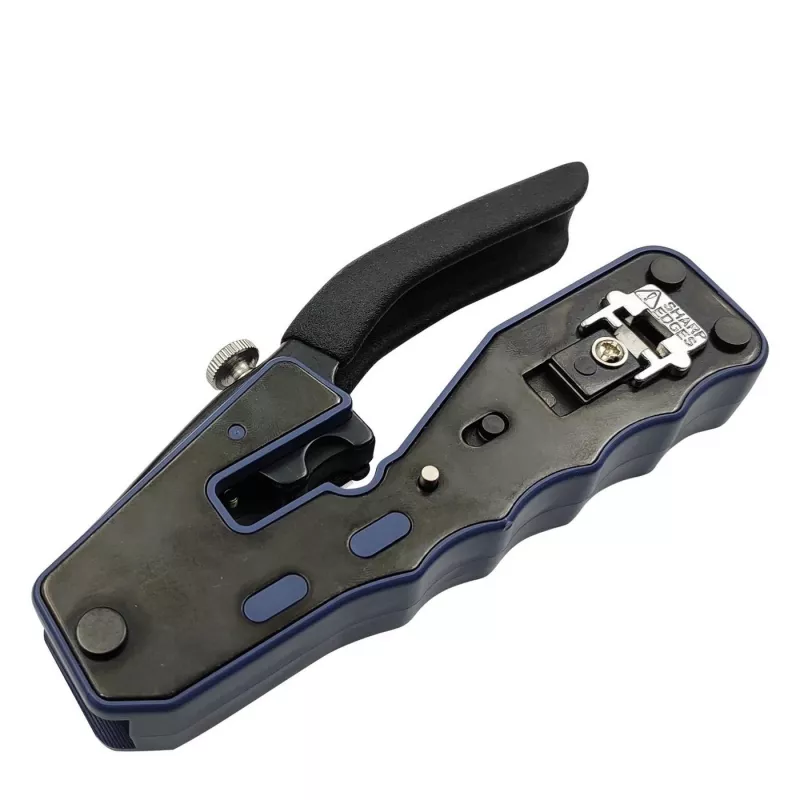 Lanview LVN125456 Kabelkrimptang krimpgereedschap zwart