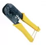 Lanview LVN125458 Kabelkrimptang krimpgereedschap zwart
