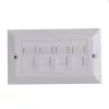 Lanview LVN126188UK-4 Inbouwdoos RJ-45 wit