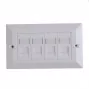 Lanview LVN126188UK-4 Inbouwdoos RJ-45 wit
