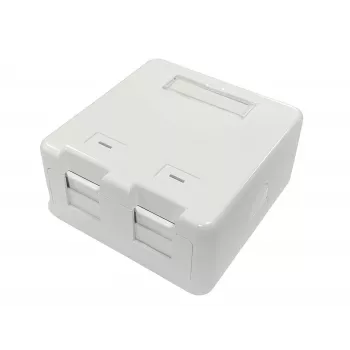 Lanview LVN127767 Aansluitdoos 2 x RJ-45 wit