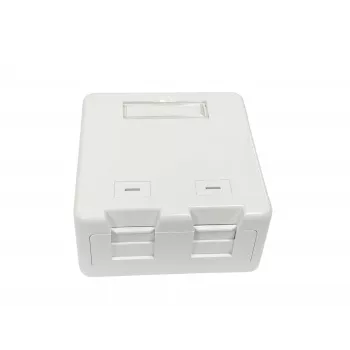 Lanview LVN127767 Aansluitdoos 2 x RJ-45 wit