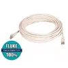 Lanview LVN147142 Netwerkkabel wit 10 m Cat6 U/UTP (UTP)