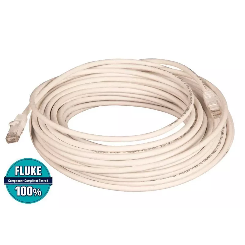 Lanview LVN147145 Netwerkkabel wit 20 m Cat6 U/UTP (UTP)