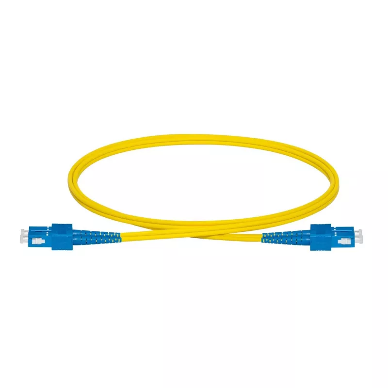 Lanview LVO231377 InfiniBand/glasvezelkabel 1 m 2x SC geel