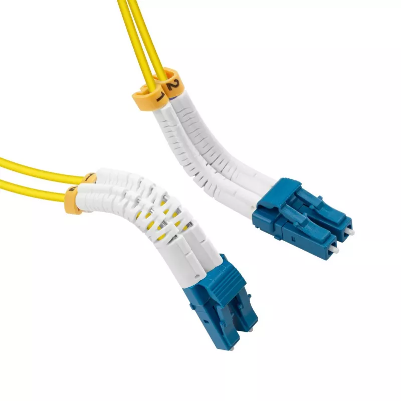 Lanview LVO2314005-FLEX InfiniBand/glasvezelkabel 0,5 m LC LC/LC geel