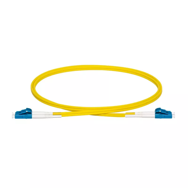 Lanview LVO231407 InfiniBand/glasvezelkabel 2 m 2x LC geel