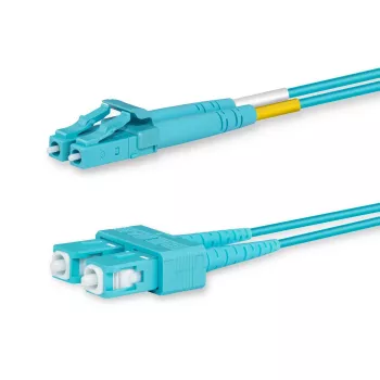 Lanview LVO231477 InfiniBand/glasvezelkabel 1 m 2x LC 2x SC aqua