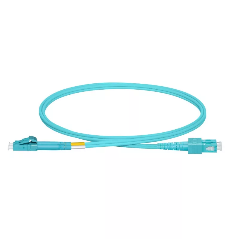 Lanview LVO231477 InfiniBand/glasvezelkabel 1 m 2x LC 2x SC aqua