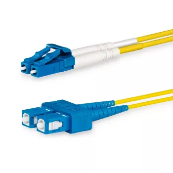 Lanview LVO231492 InfiniBand/glasvezelkabel 2 m 2x LC 2x SC geel