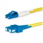 Lanview LVO231493 InfiniBand/glasvezelkabel 3 m 2x LC 2x SC geel