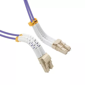 Lanview LVO2318005-FLEX InfiniBand/glasvezelkabel 0,5 m LC LC/LC paars
