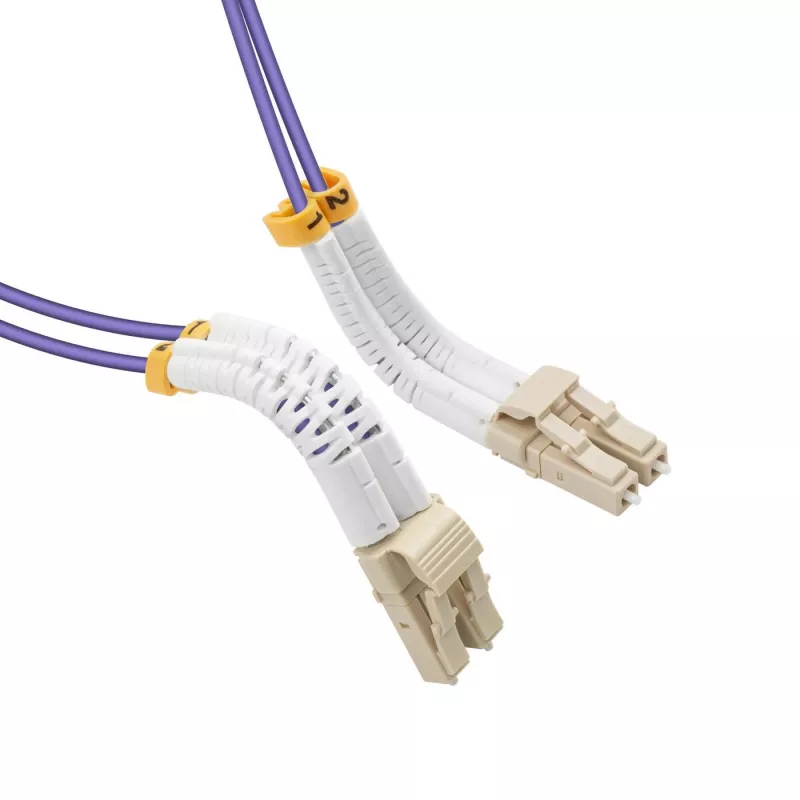 Lanview LVO2318005-FLEX InfiniBand/glasvezelkabel 0,5 m LC LC/LC paars