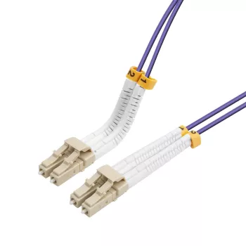Lanview LVO231810-FLEX InfiniBand/glasvezelkabel 1 m LC LC/LC lila